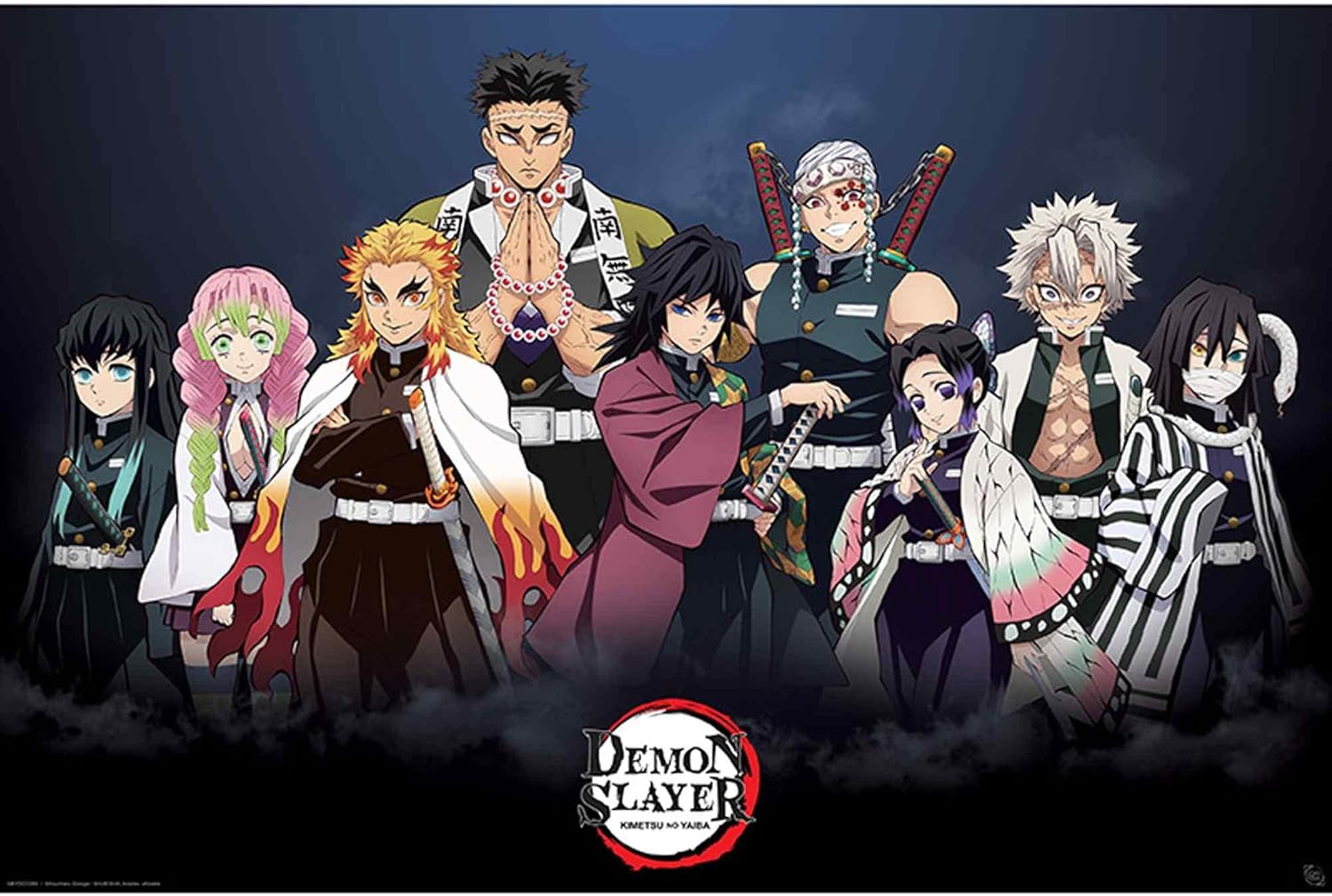 Demon Slayer Pillars 61 x 91.5cm Maxi Poster