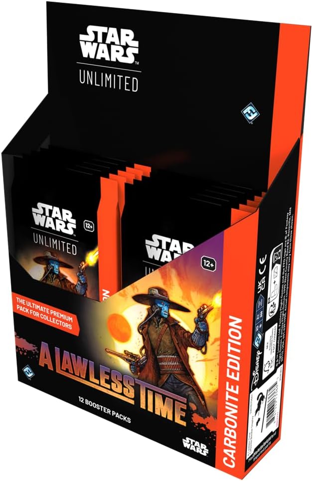 Star Wars: Unlimited TCG A Lawless Time CARBONITE BOOSTER DISPLAY