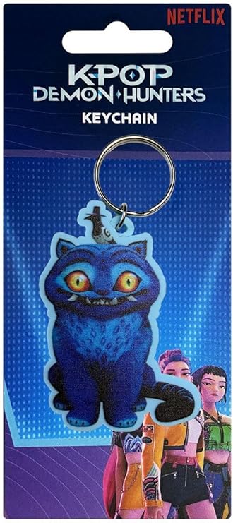 K-Pop Demon Hunters (Derpy & Sussie) Pvc Keychain