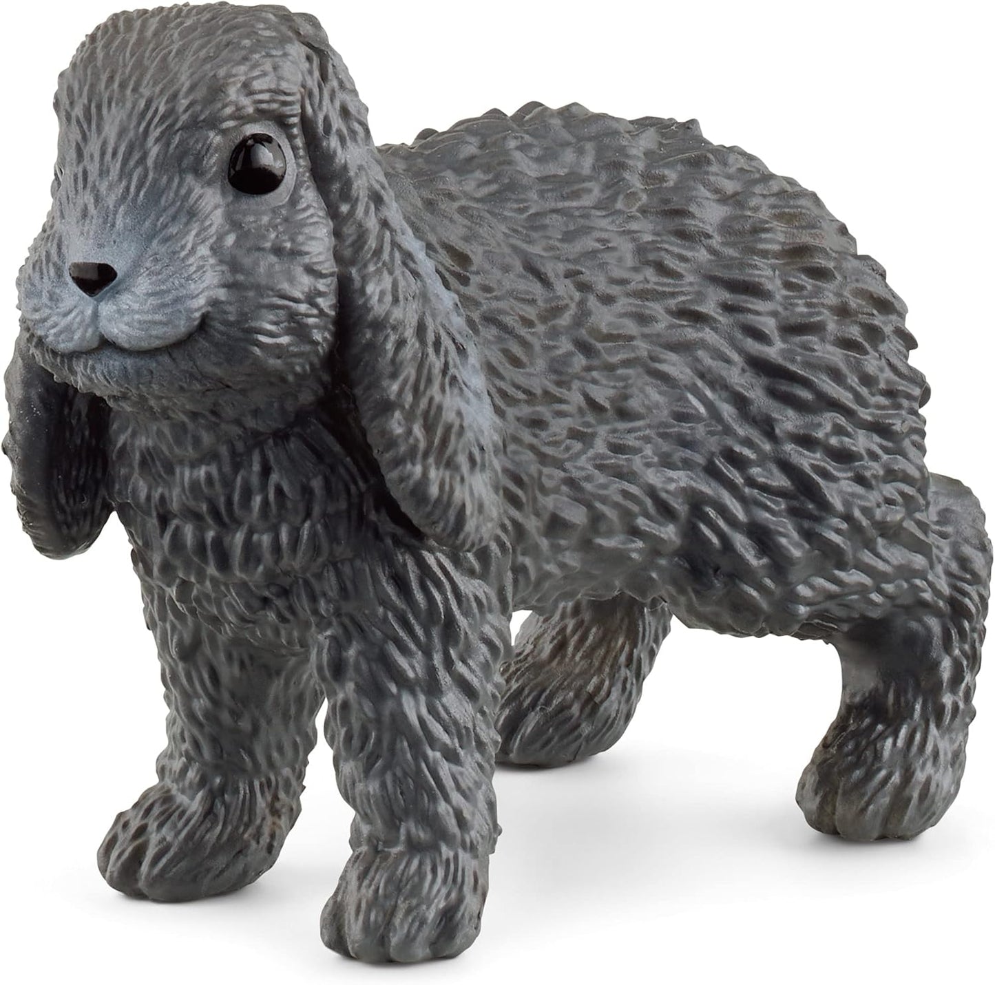 SCHLEICH Lop-Eared Rabbit Farm World Toy Figurine