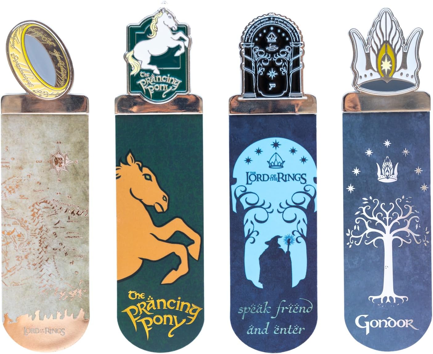 The Lord of The Rings Gifts - Set of 4 Bookmarks