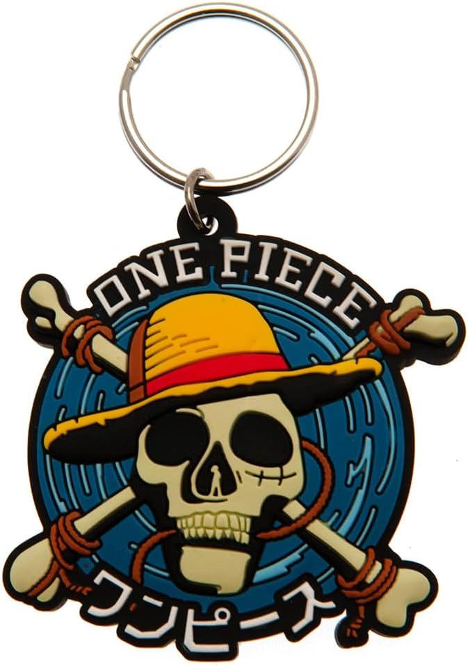 One Piece Live Action (Straw Hat Crew Icon) PVC Keychain