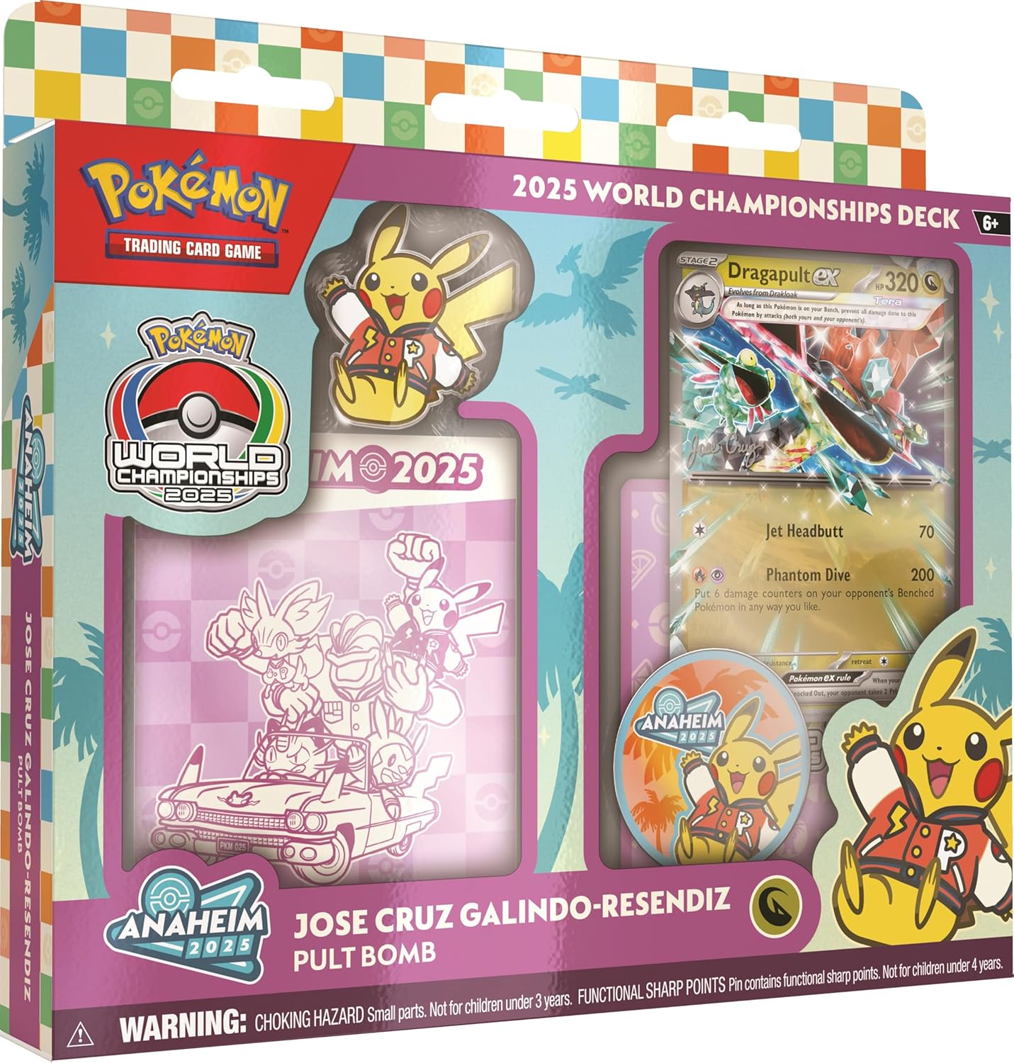 2025 Pokémon TCG World Championships Deck (1 SUPPLIED)