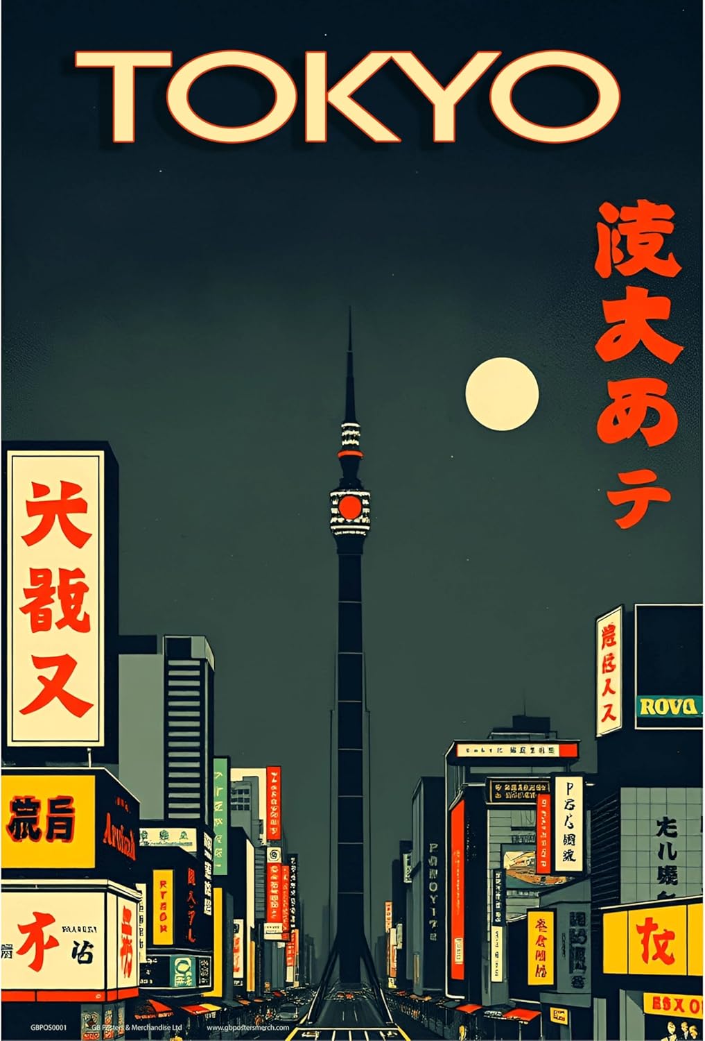 Tokyo Night 61 x 91.5cm Maxi Poster