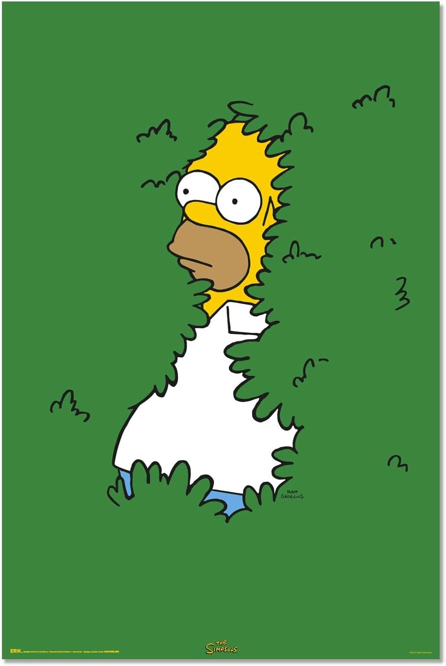 The Simpsons Homer Bushes Maxi Poster - 91.5 x 61 cm