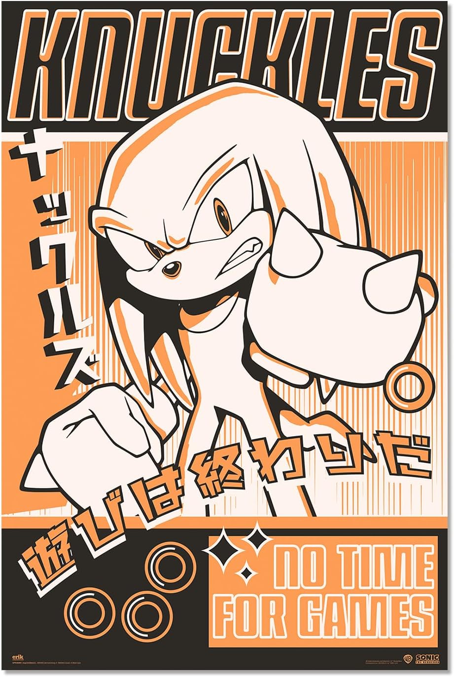 Sonic Knuckles Maxi Poster - 91.5 x 61 cm