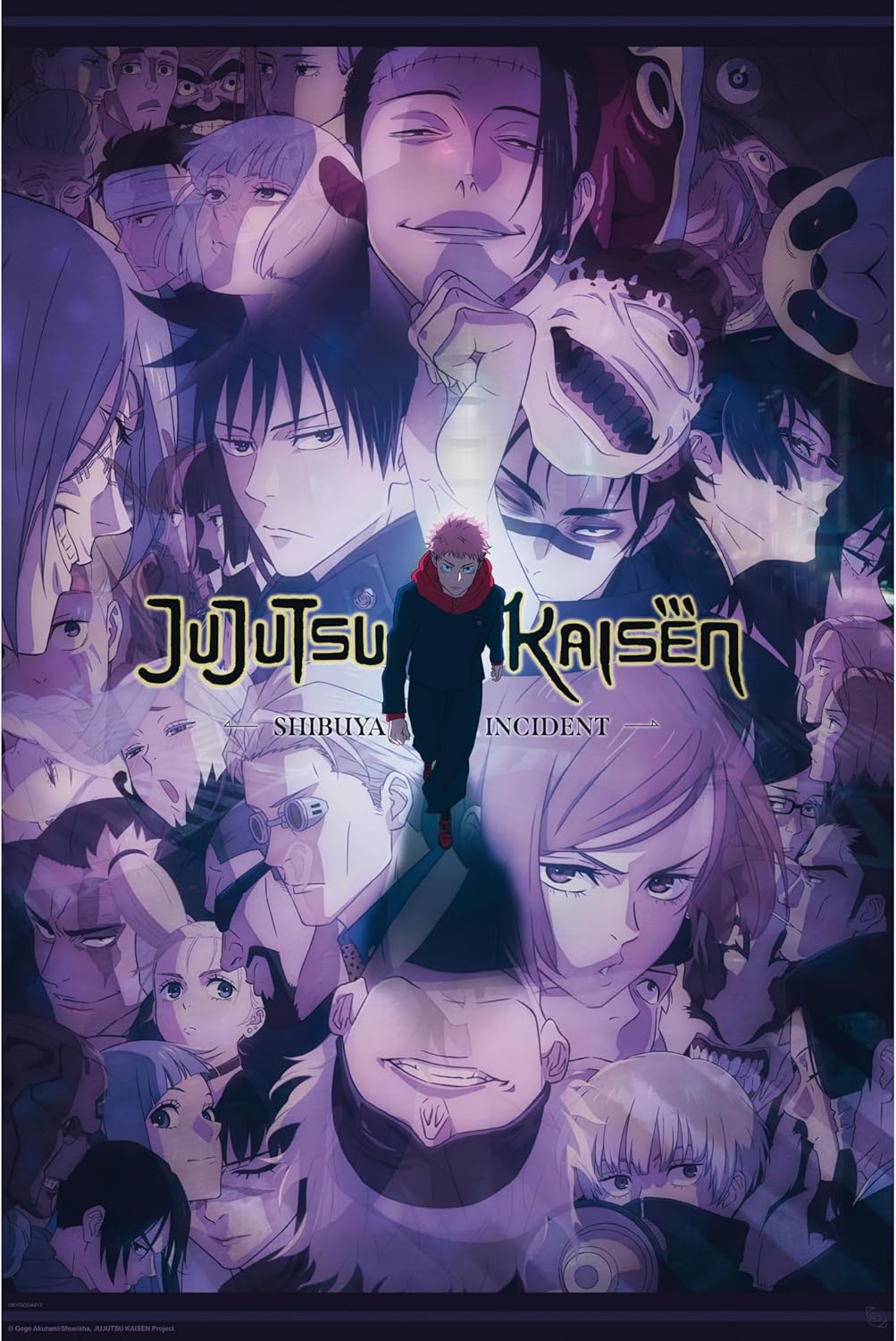 JUJUTSU KAISEN Season 2 Poster – Official Product – Size 91.5 x 61 cm