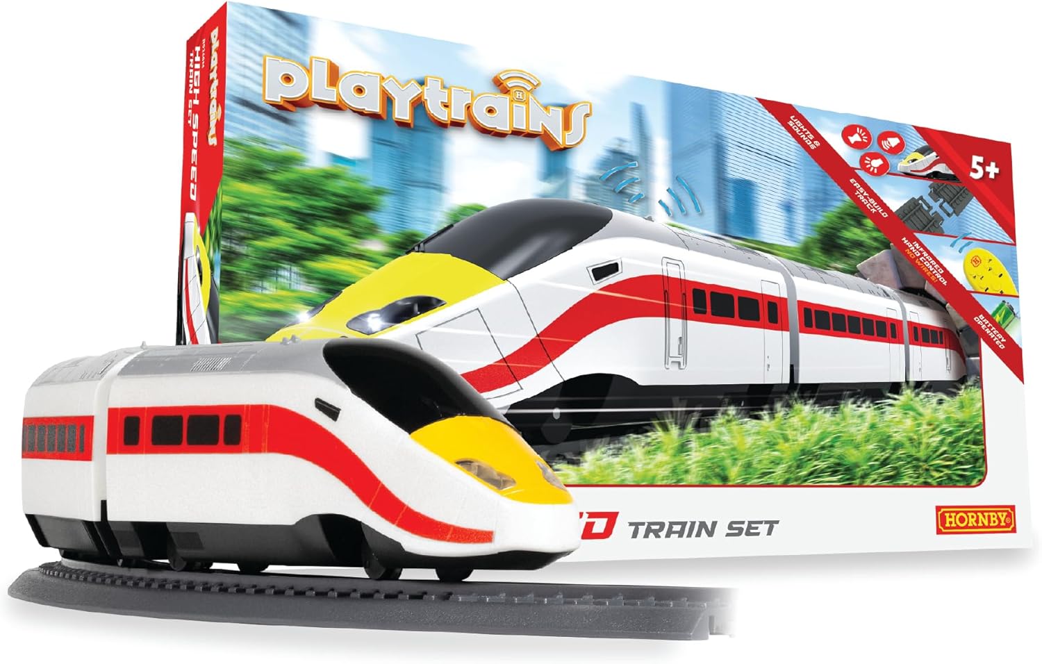 Hornby Playtrains High Speed Remote Controlled Battery Train Set