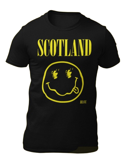 Smiles Like Teen Spirit T Shirt (Medium)