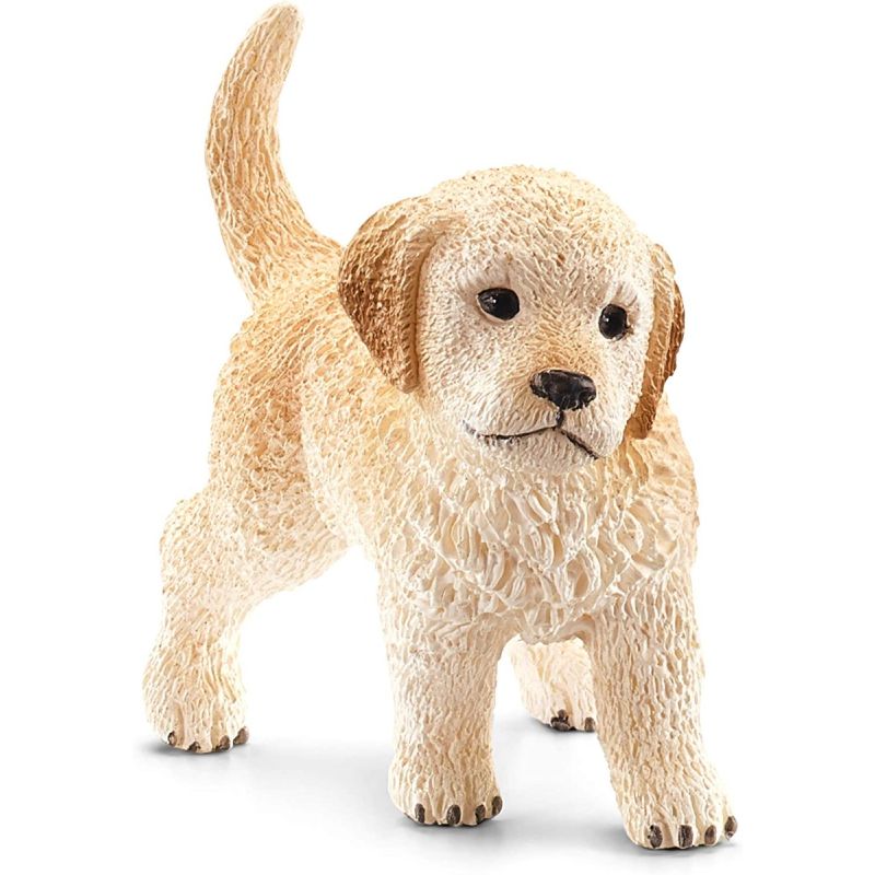 SCHLEICH Golden Retriever puppy Farm World Toy Figurine for children aged 3-8 Years