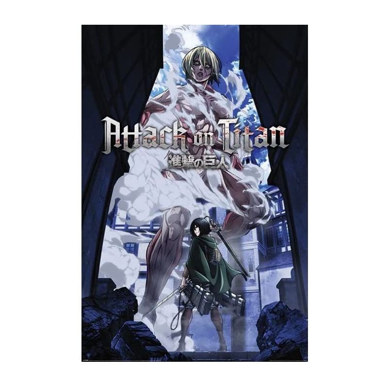 ATTACK ON TITAN S3 FEMALE TITAN APPROACHES Poster - 61 x 91.5 cm