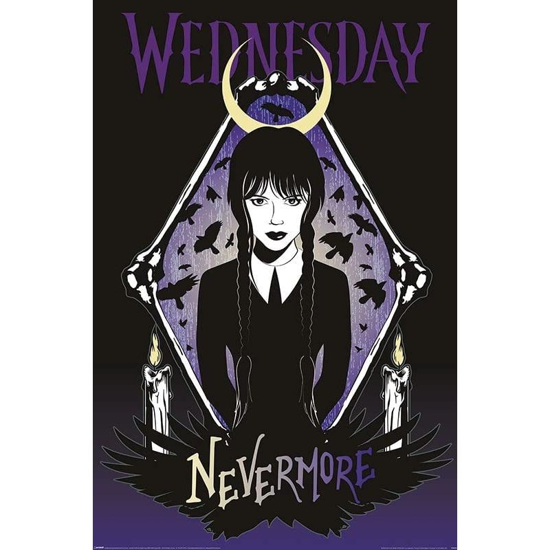 Wednesday Ravens Maxi Poster 61x91.5cm