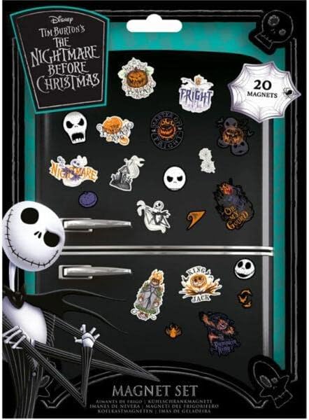 The Nightmare Before Christmas 20-Piece Magnet Set