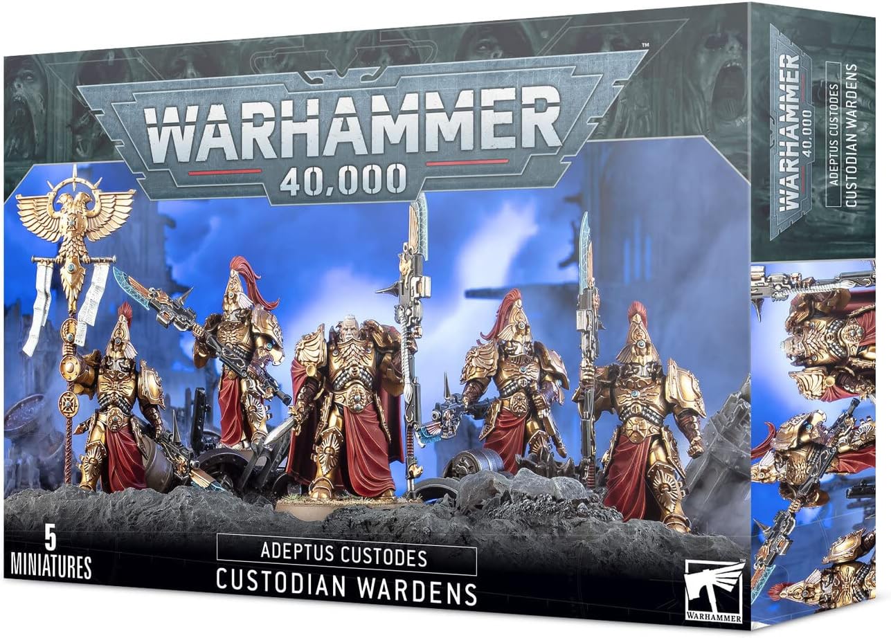 Warhammer 40,000 Custodian Wardens Multi-Part Plastic Game Kit