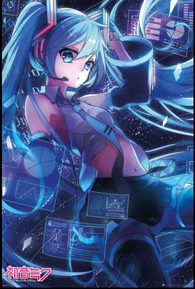 Hatsune Miku (Screen) Maxi Poster