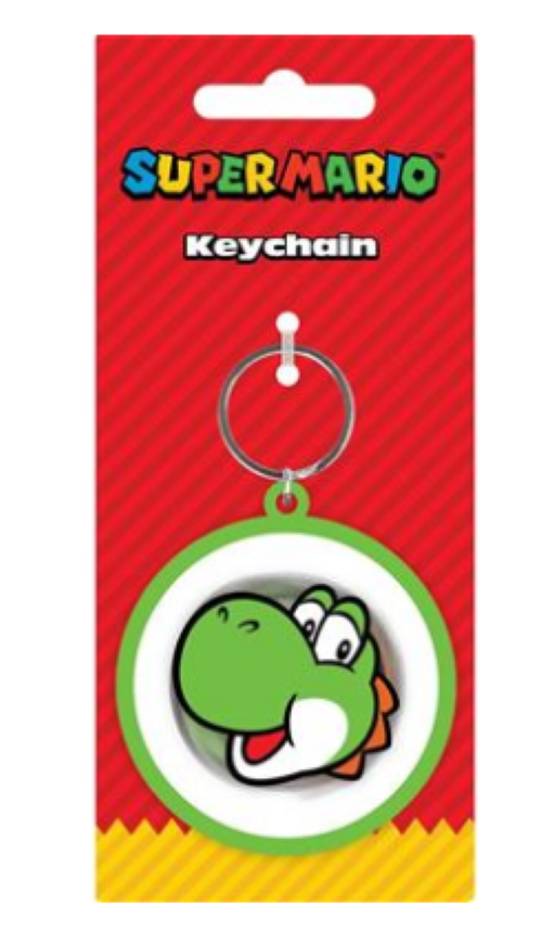 SUPER MARIO (YOSHI) SPINNER KEYCHAIN