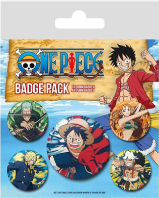 ONE PIECE BADGE PACK