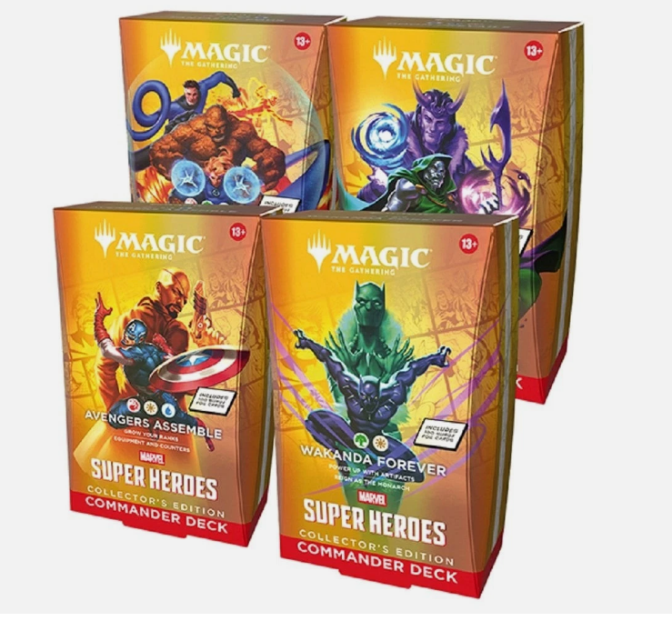 MTG Marvel Super Heroes Collector Commander Deck (1 SUPPLIED)