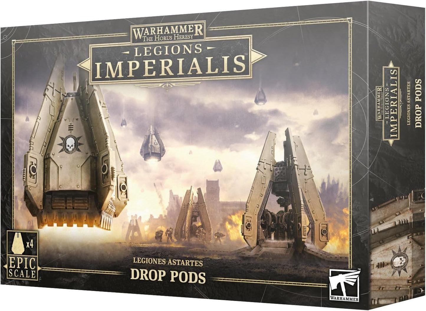 Games Workshop - Warhammer - Legions Imperialis - Legiones Astartes: Legion Drop Pods