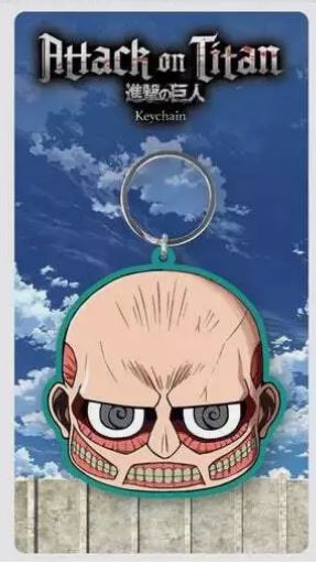 Keychain Attack On Titan Rubber Keychain