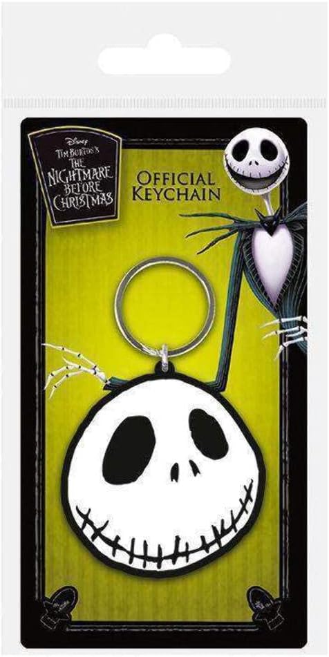 Disney Nightmare Before Christmas-Jack Rubber Keychain