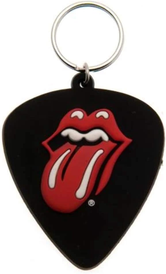 Rolling Stones Rubber Keychain
