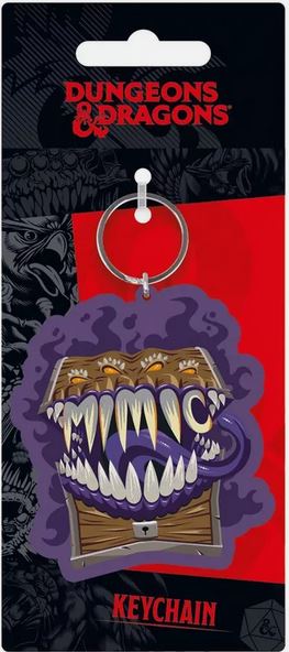 DUNGEONS & DRAGONS (MIMIC) PVC KEYCHAIN