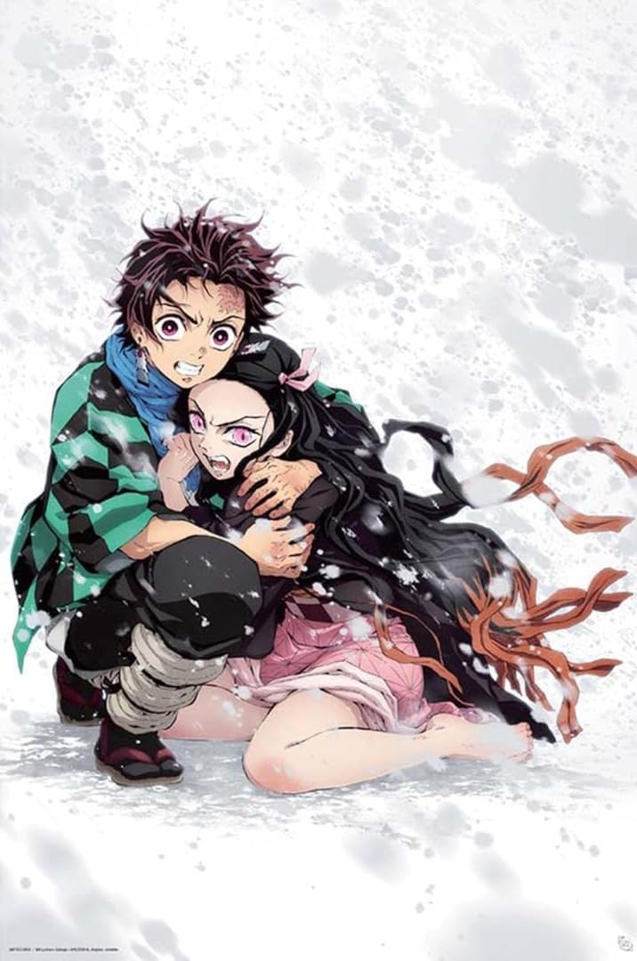 Demon Slayer Tanjiro & Nezuko Snow 61 x 91.5cm Maxi Poster