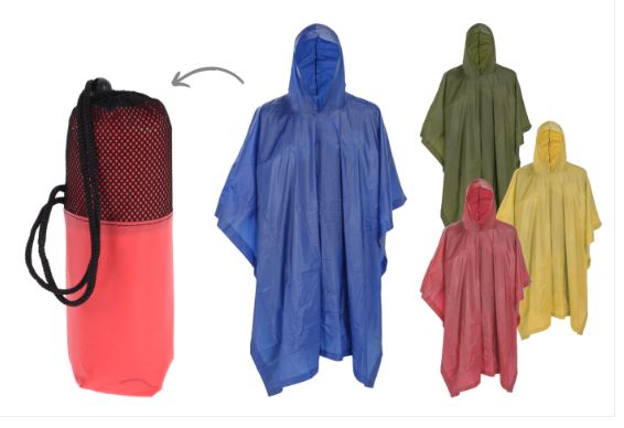 Deluxe Adult Rain Poncho (1 SUPPLIED)