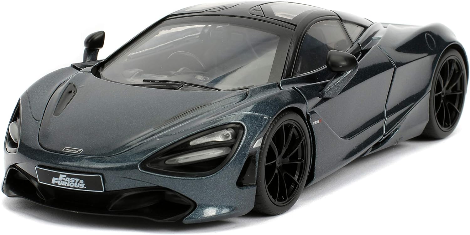 FAST & FURIOUS HOBBS & SHAW: SHAWS MCLAREN 720S 1:24 SCALE DIE-CAST REPLICA CAR