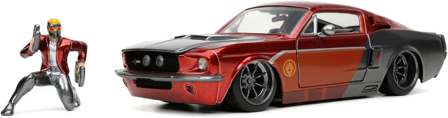 MARVEL STARLORD GUARDIANS OF THE GALAXY & 1967 SHELBY GT-500 1:24