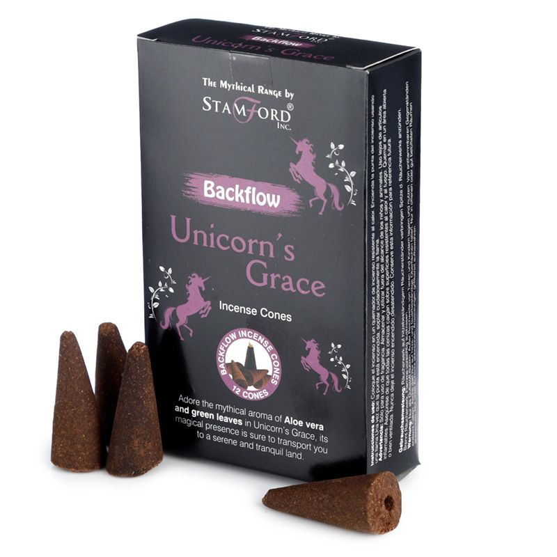 Stamford Backflow Incense Cones - Unicorn's Grace Scent