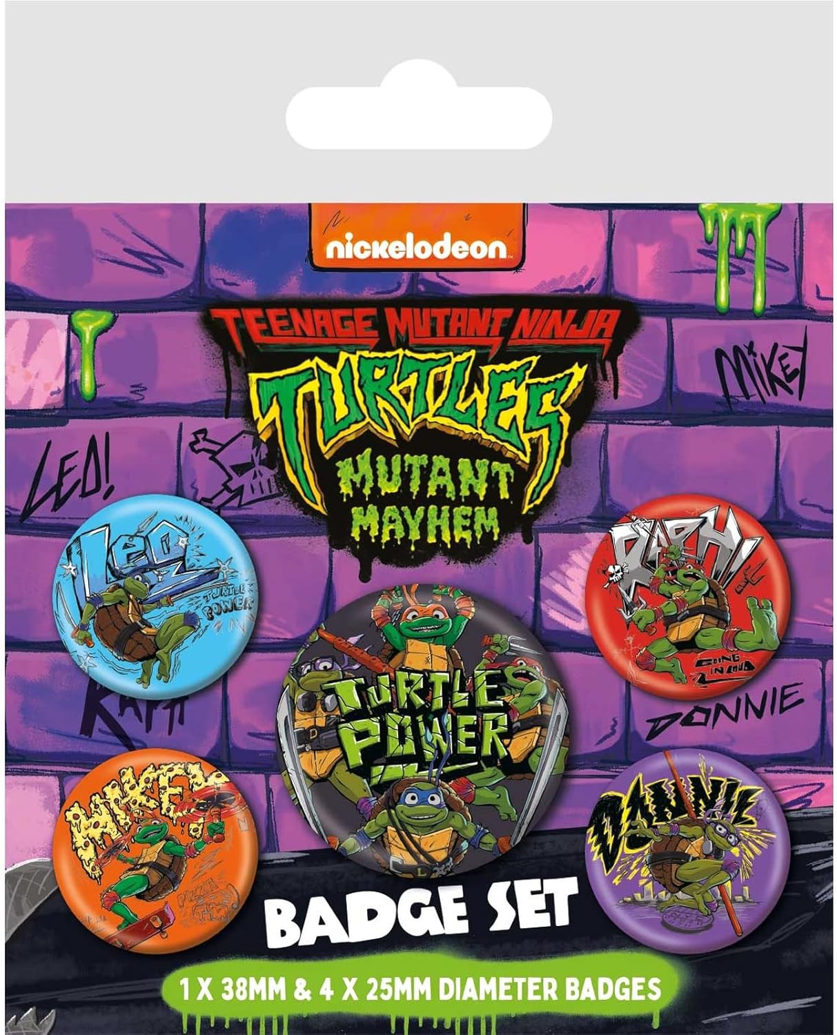 Teenage Mutant Ninja Turtles Badge Pack