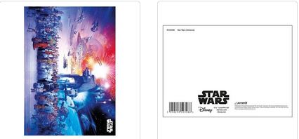 STAR WARS (UNIVERSE) POSTCARD PRINT A6 (1 CARD SUPPLIED)