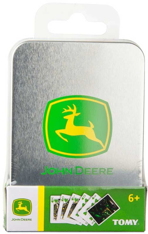 JOHN DEERE PLAYING CARDS IN TIN