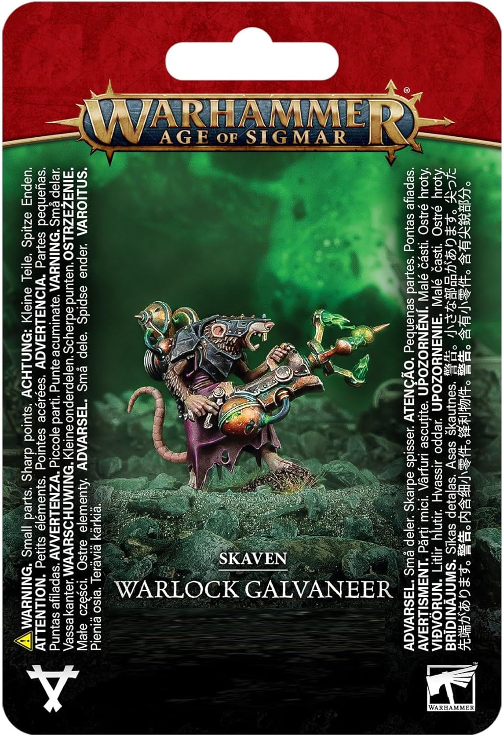 Games Workshop - Warhammer - Age of Sigmar - Skaven: Warlock Galvaneer