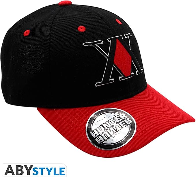 ABYstyle - Hunter X Hunter Cap Black & Red Emblem, black and red, One