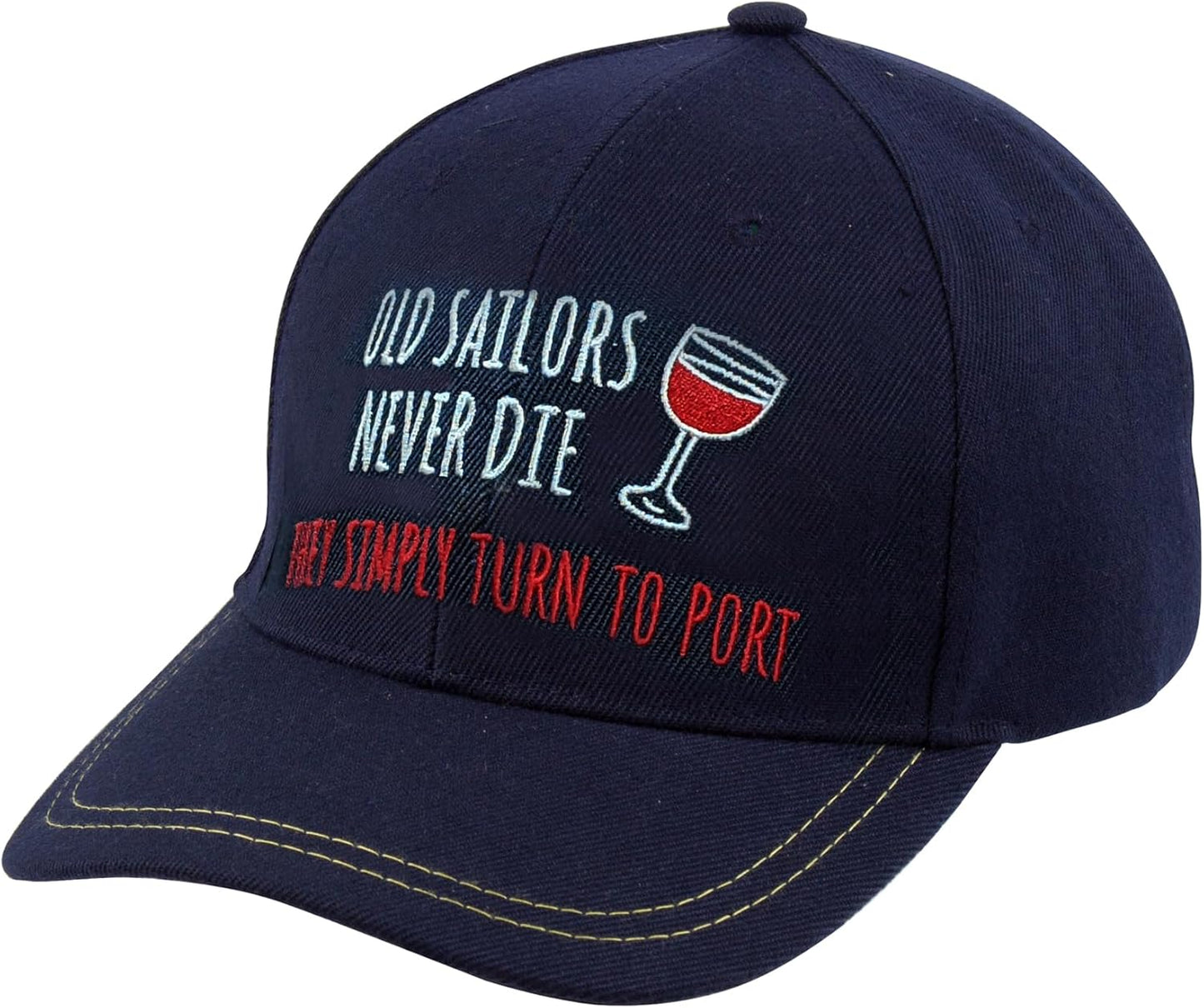 Old Sailors Turn to Port Yachting Cap