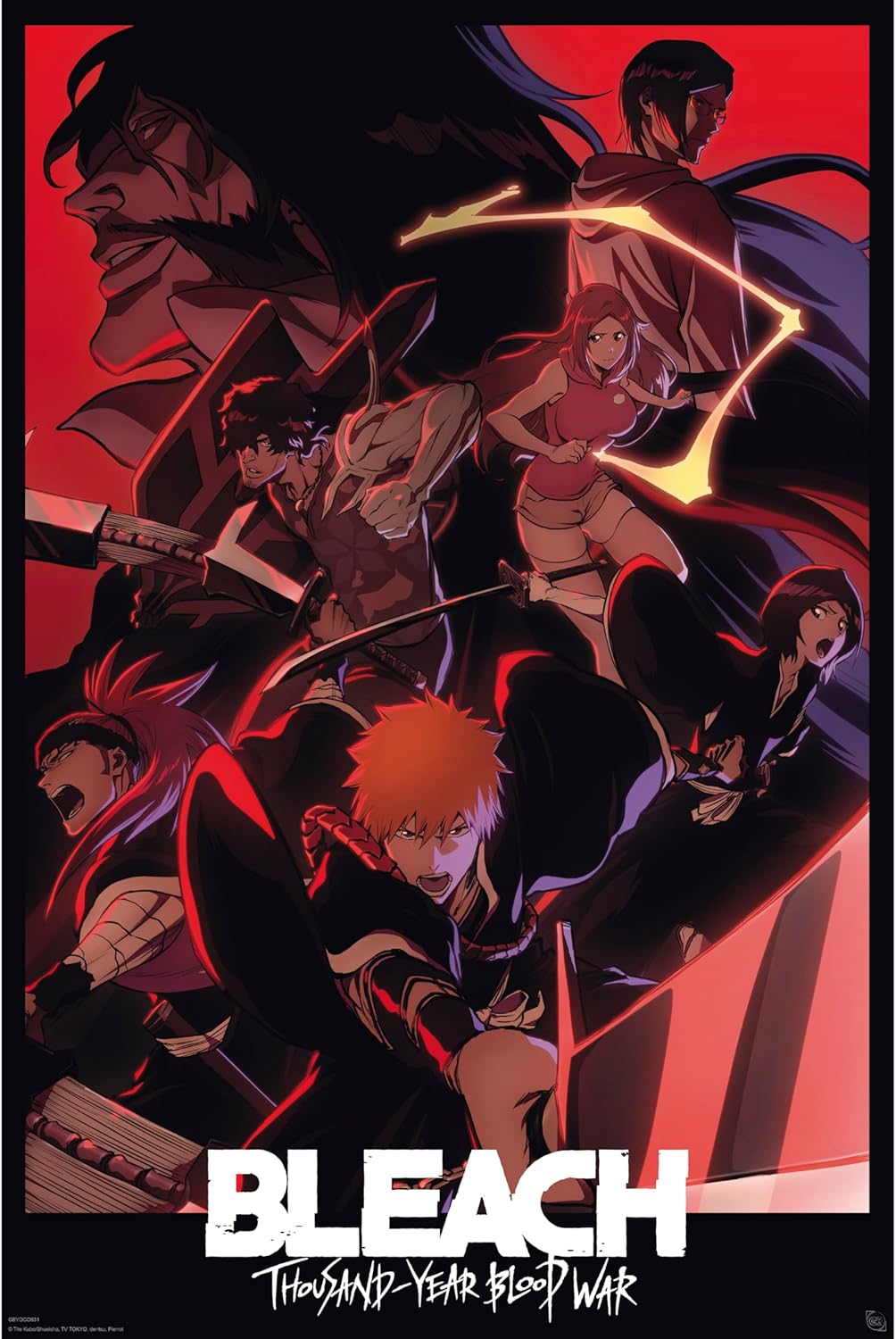 Bleach TYBW Group Key Art 61 x 91.5cm / 24.2 x 35.8" Maxi Poster