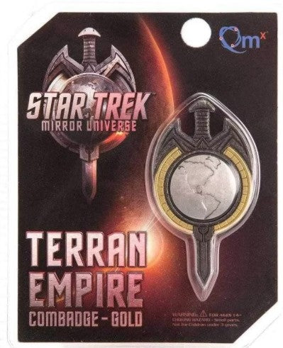 Star Trek Mirror Universe – Terran Empire Combadge – Gold