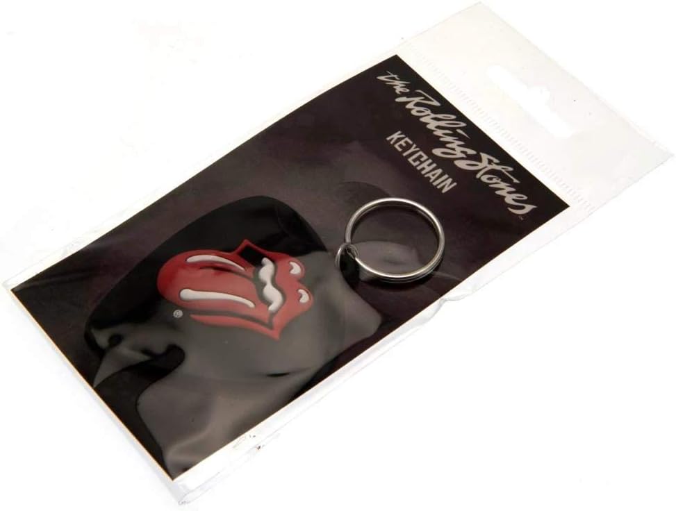 Rolling Stones Rubber Keychain