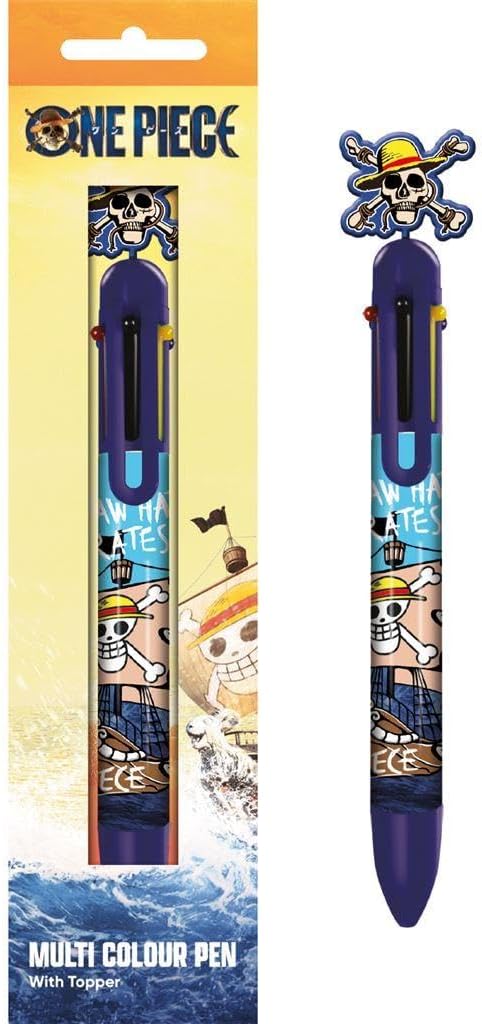 One Piece Multicoloured Pen (Going Merry Design) Pen