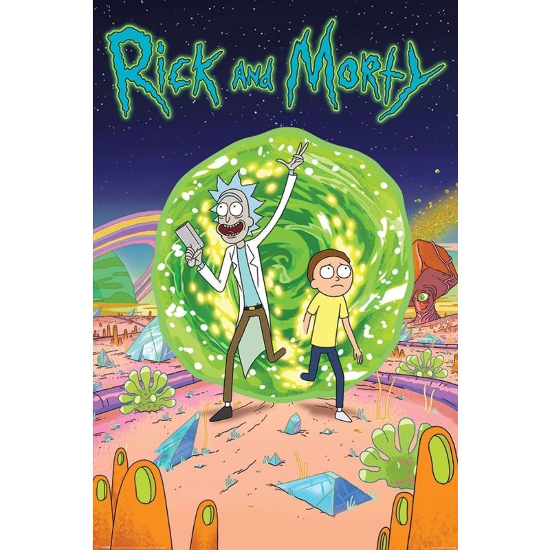 Rick and Morty Portal Maxi Poster 61x91.5cm