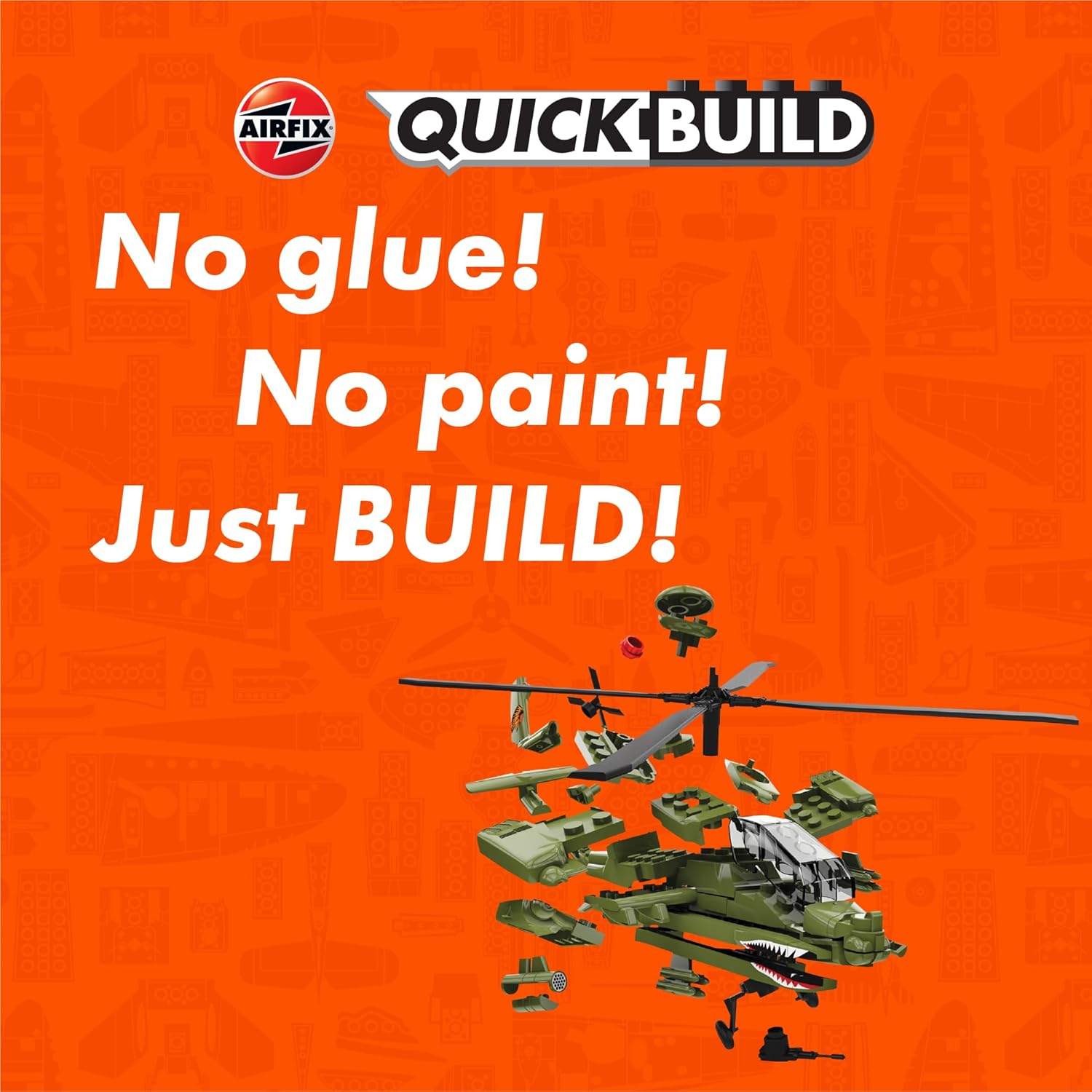 Airfix QUICKBUILD Model Aircraft Kits - J6004 Apache