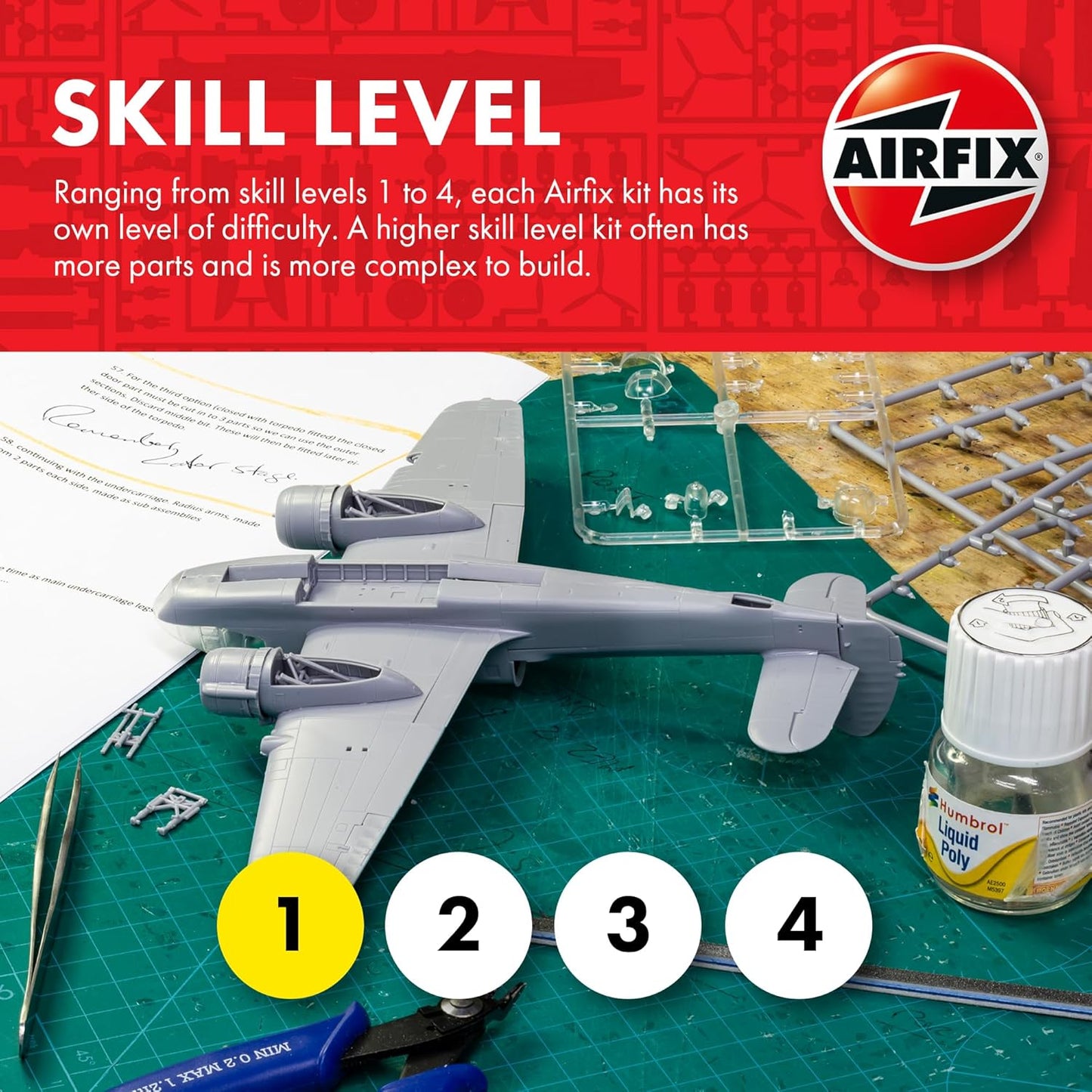 Airfix Starter Set - Aston Martin DB5 Model Building Kit