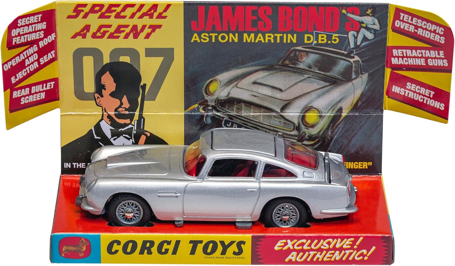 Corgi Diecast Model Cars - James Bond Aston Martin DB5