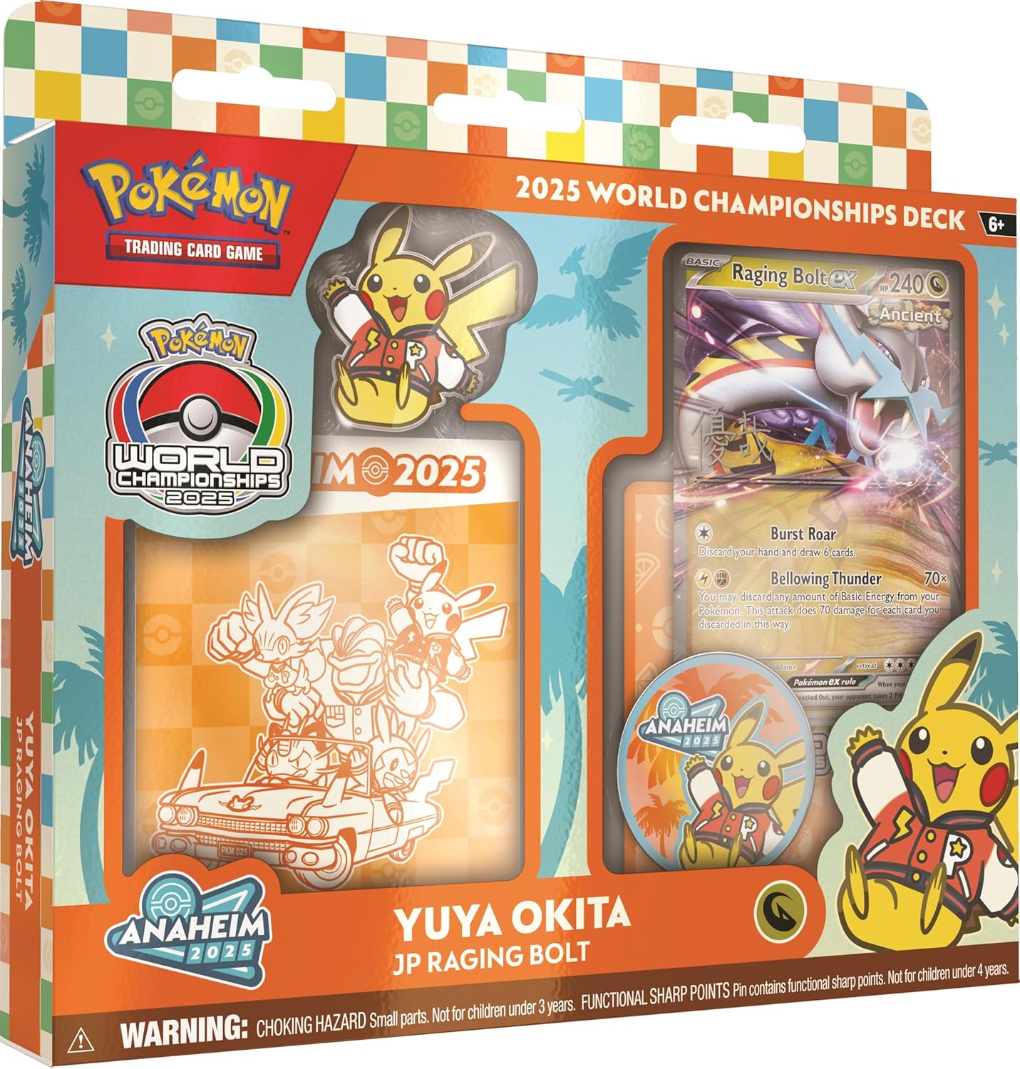 2025 Pokémon TCG World Championships Deck (1 SUPPLIED)
