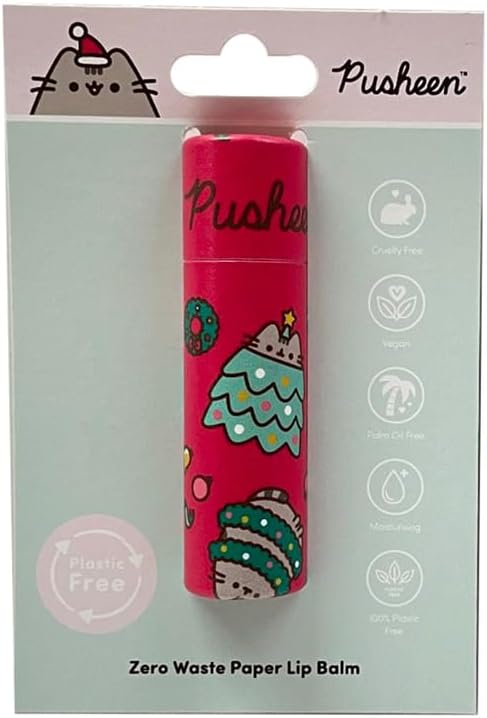 Christmas Pusheen the Cat Paper Stick Lip Balm