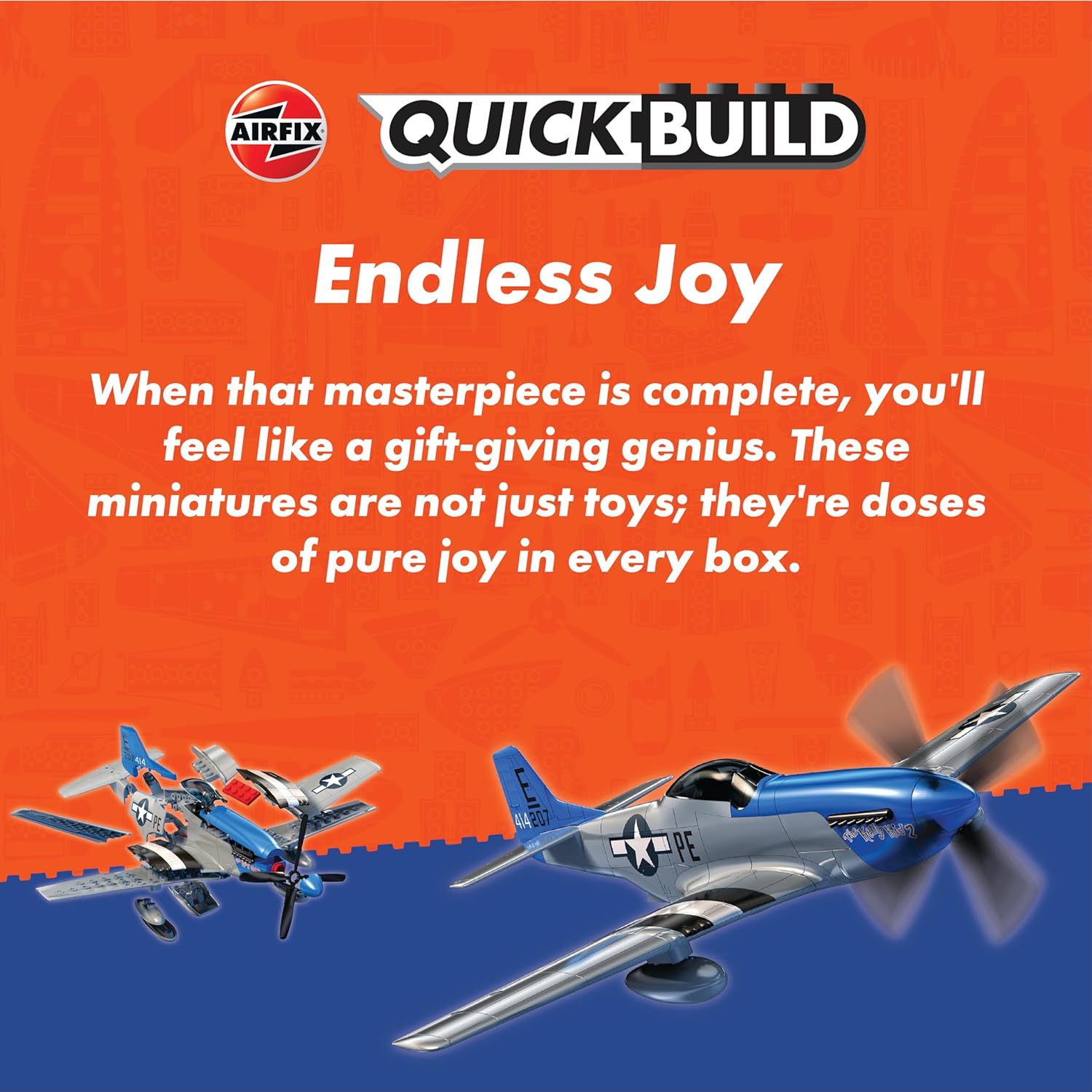 Airfix QUICKBUILD Model Aircraft Kits - Red Arrows Hawk