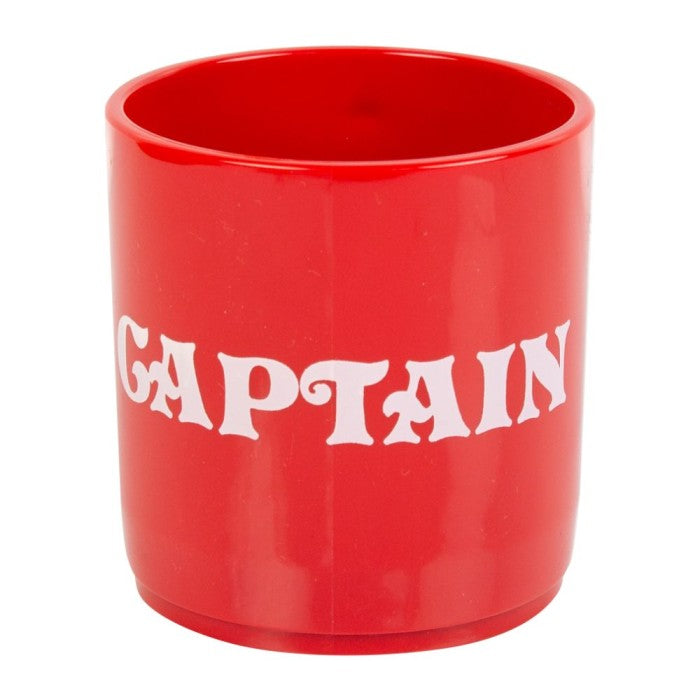 Captain Unbreakable With Handle Stackable Mug, Red, 245ml